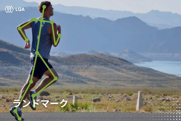 データアノテーションタイプ：ランドマーク