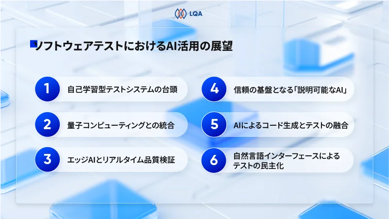 ソフトウェアテストにおけるAI活用の将来展望