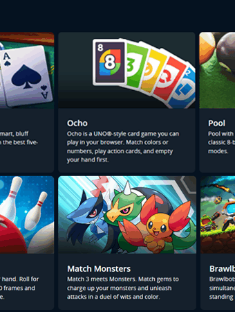 Online Game Testing for Plato